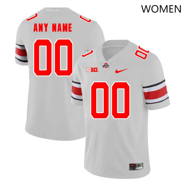 Ohio State Buckeyes #00 Women 2023 Alternate Custom Jersey Gary OSU91037